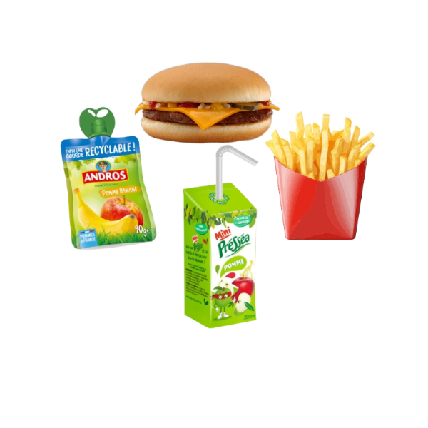 You + Portion de Frite + Andros + Préséa